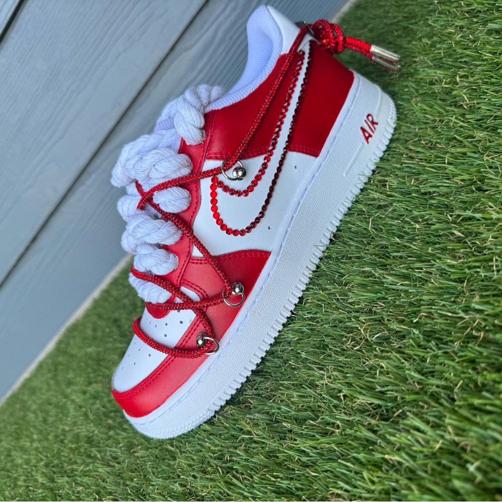Nike Air Force 1 Custom W Sz 8.5, Y7 - Picture 3 of 6